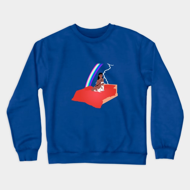 Rico Nasty Nightmare Vacation Crewneck Sweatshirt by sofjac